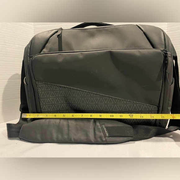NOMATIC Graphite Gray Messenger Briefcase Laptop Crossbody Bag - Picture 2 of 7